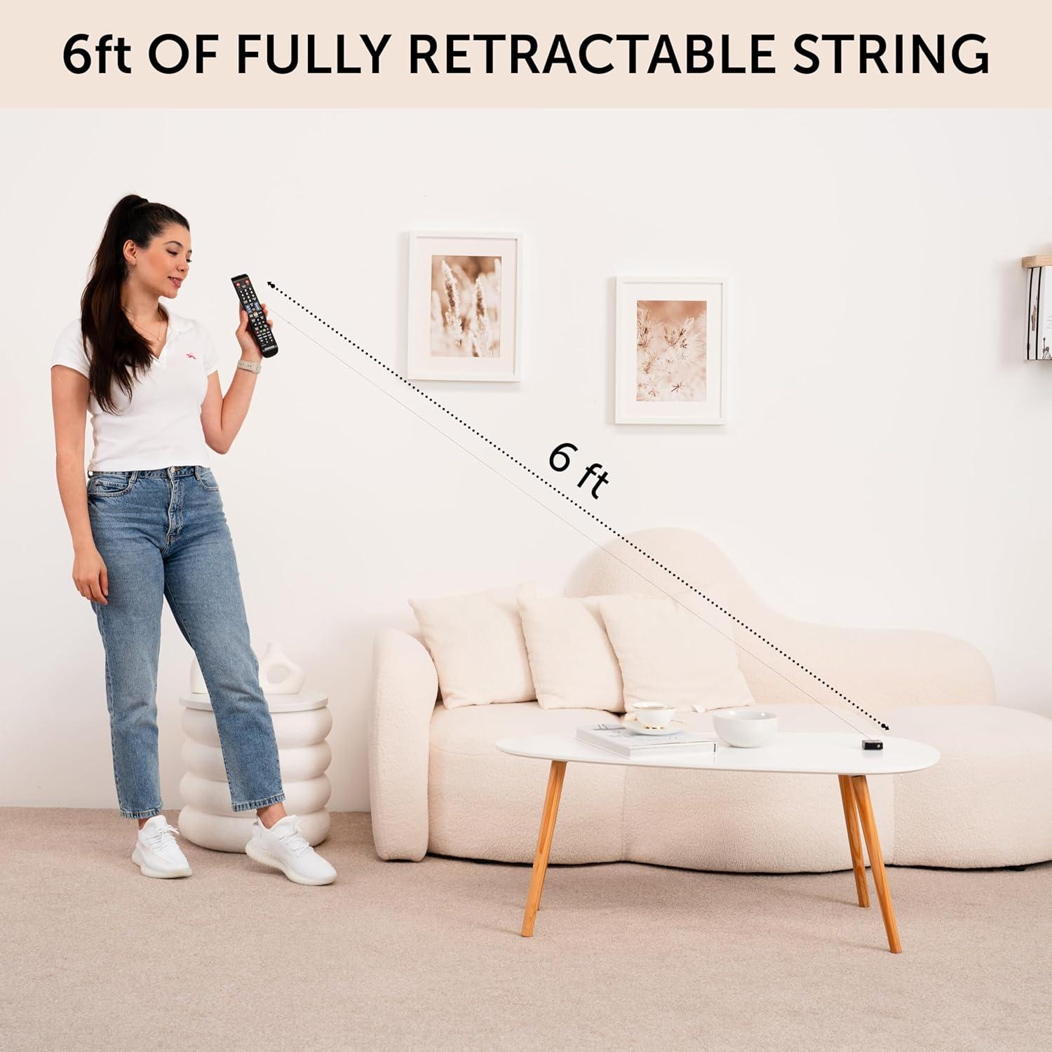 Correa Retráctil Antipérdida para Control Remoto - Soluciones de Productos Confiables