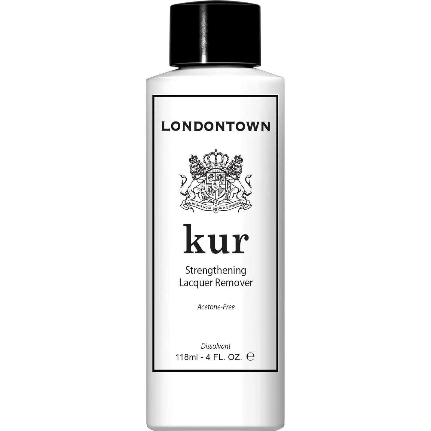 Quitaesmalte Sin Acetona LONDONTOWN - Hidratante y Fortalecedor 236 ml