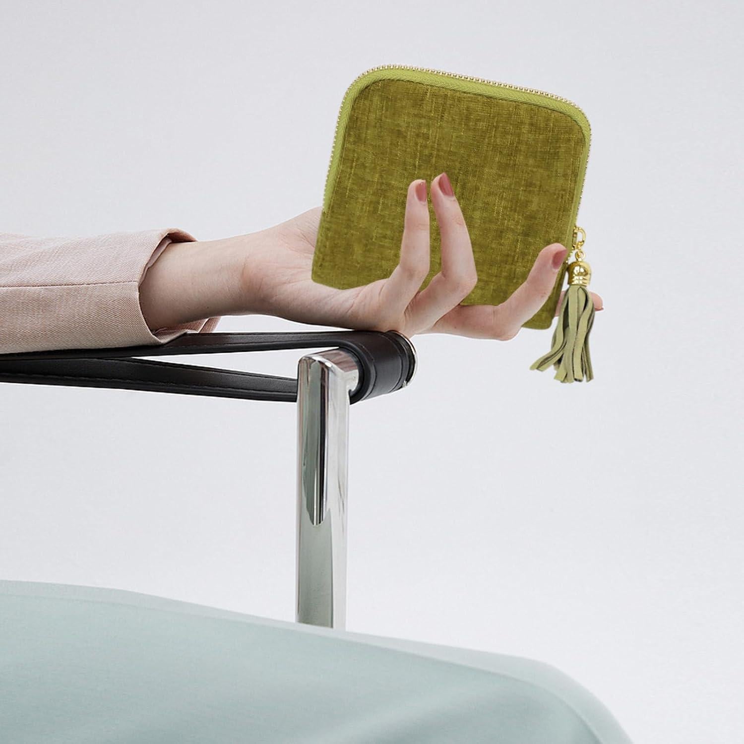 Organizador de Joyas de Viaje Stratalife Verde, Caja Portátil