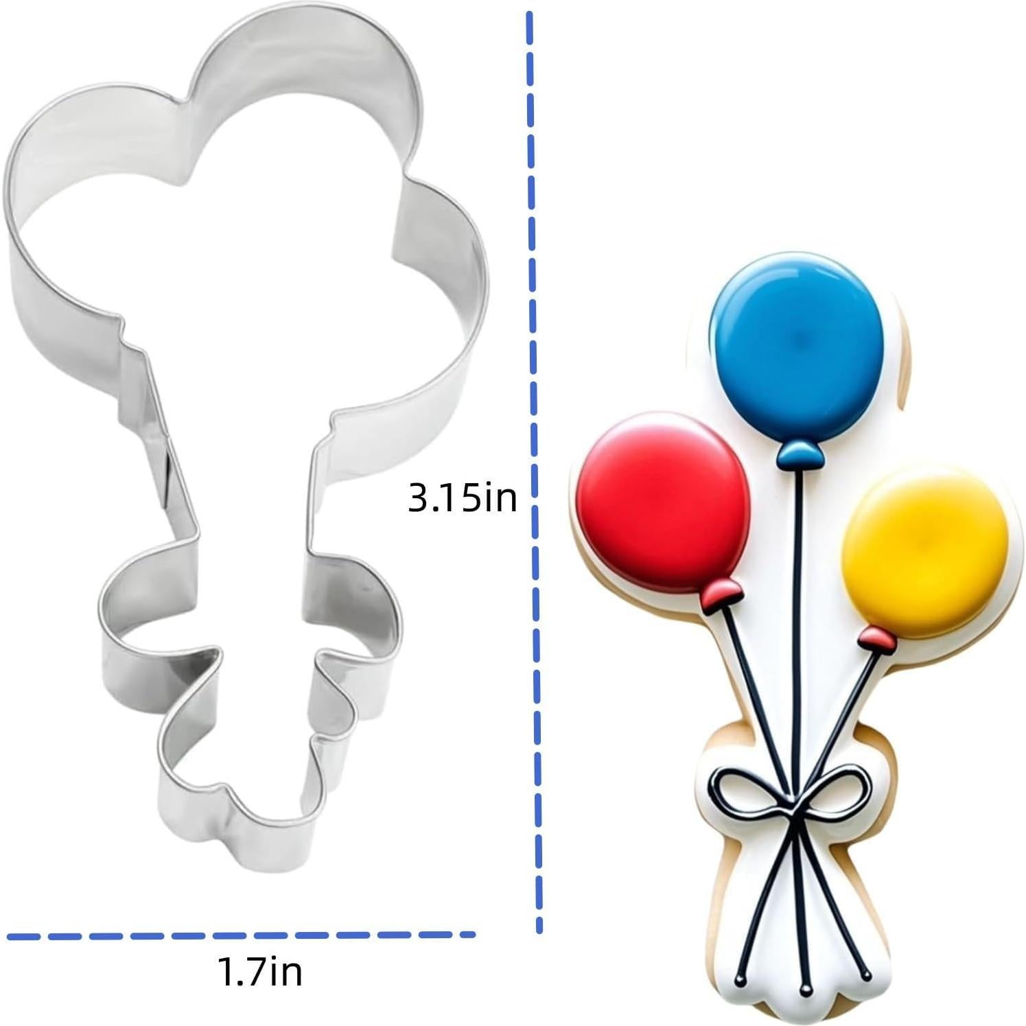 Cortador de Galletas Globo OLQW Acero Inoxidable 8x4.3cm