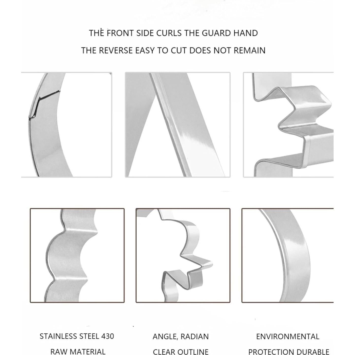 Cortador de Galletas Globo OLQW Acero Inoxidable 8x4.3cm