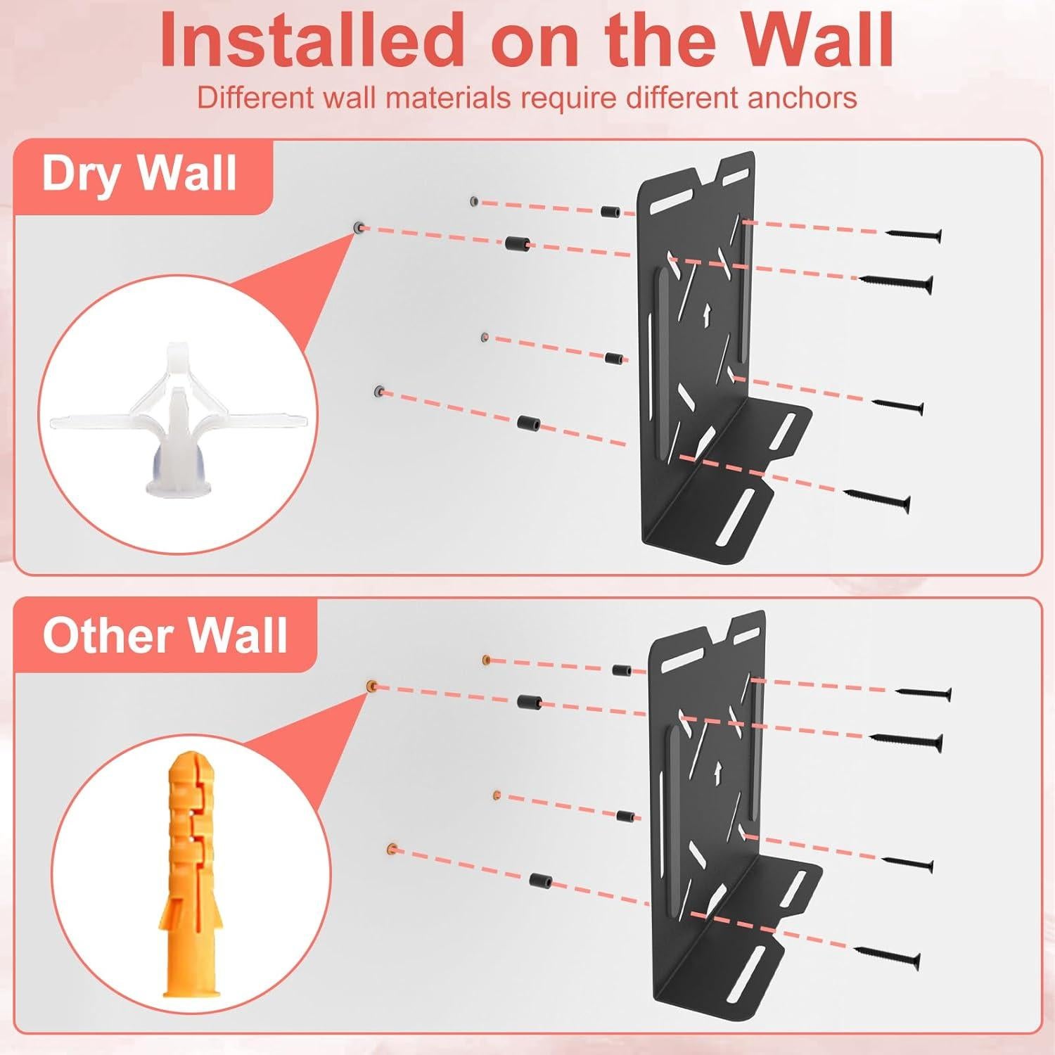 Soporte Universal Bedycoon para Mini PC Montaje en Pared