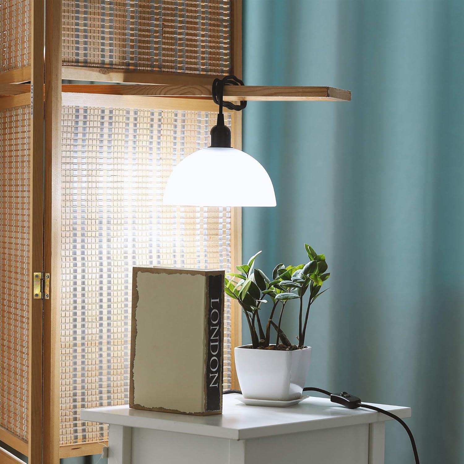 Cable de Lámpara de Techo kwmobile 4.57m E26 Negro Tela