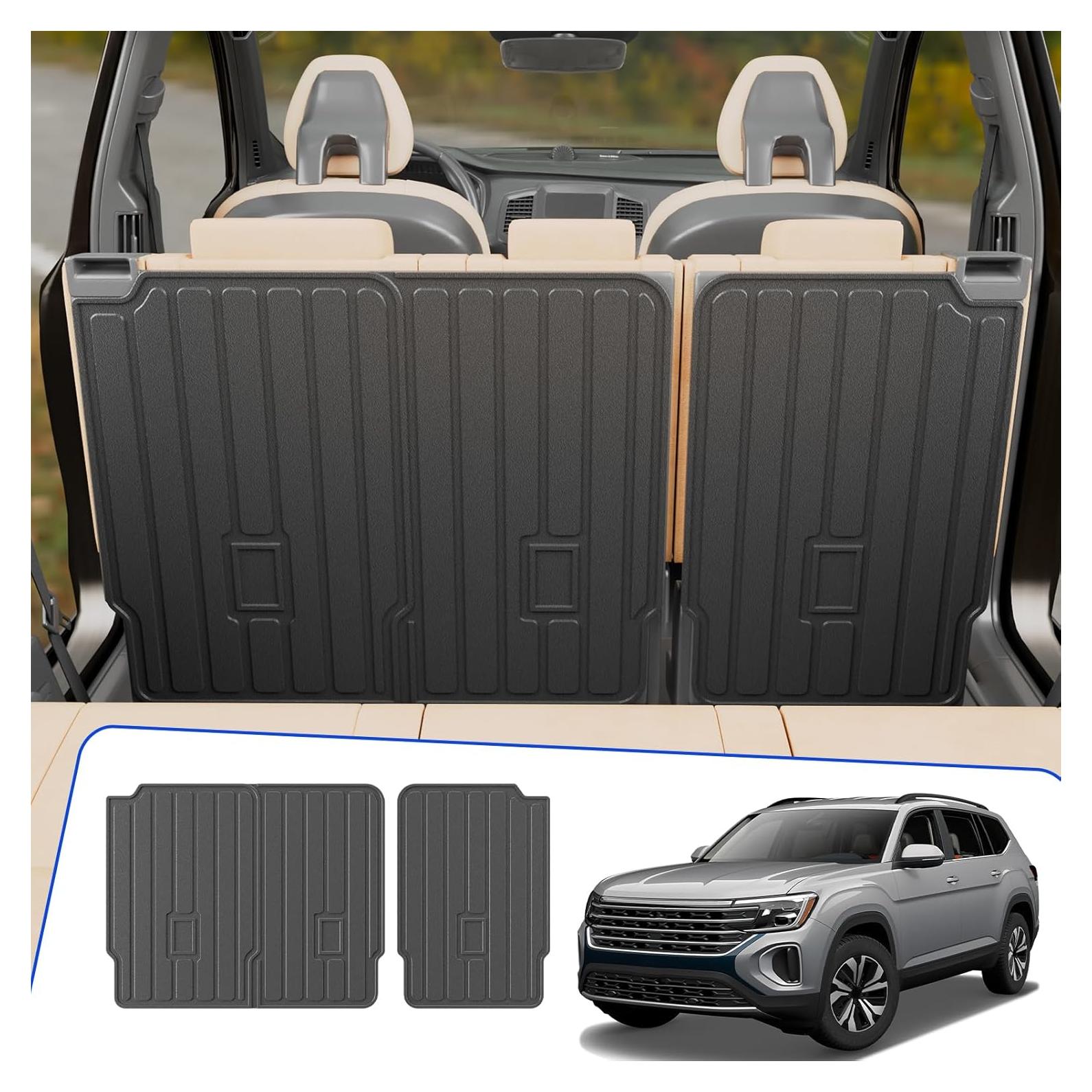 Tapetes de Respaldo de 2da Fila Rongtaod para VW Atlas 2018-2025