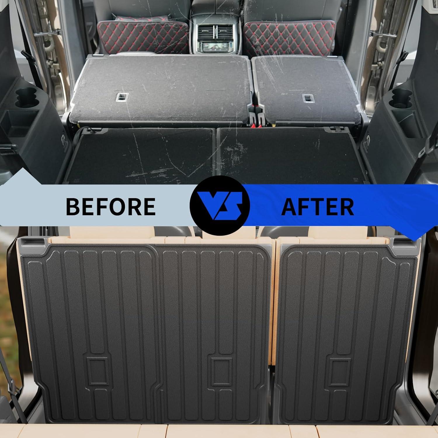 Tapetes de Respaldo de 2da Fila Rongtaod para VW Atlas 2018-2025