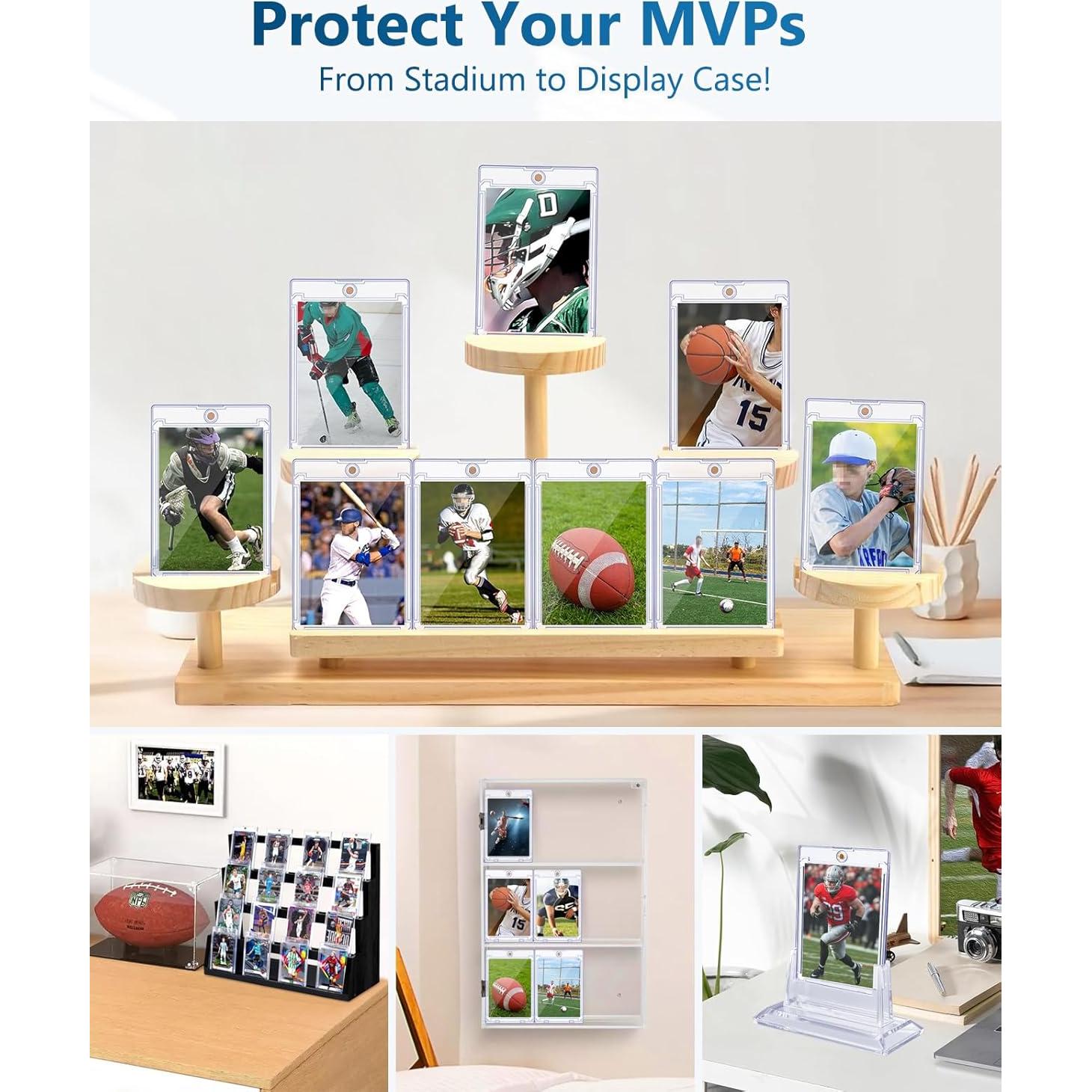 25 Soportes Magnéticos para Tarjetas YZtree - Protección U-V 35pt