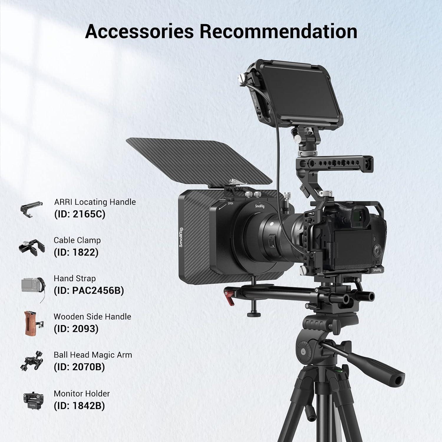 Jaula para cámara SmallRig CCC2803 con zapata fría y anti-torsión