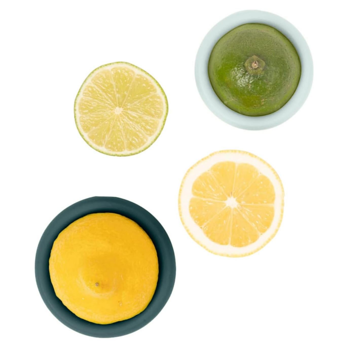 Food Huggers 2 Piezas Silicona Reutilizables para Frutas y Verduras