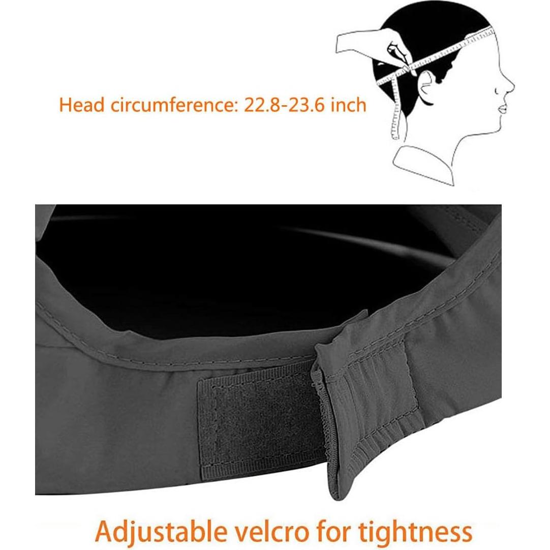 Sombrero de Sol Plegable HINDAWI Mujer Ala Ancha UV Verde