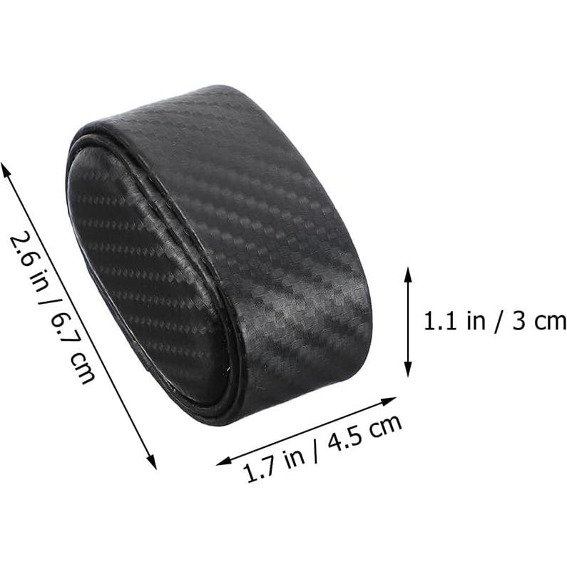 Cojín para Enrollador de Relojes Hemobllo PU Negro 6 Pcs