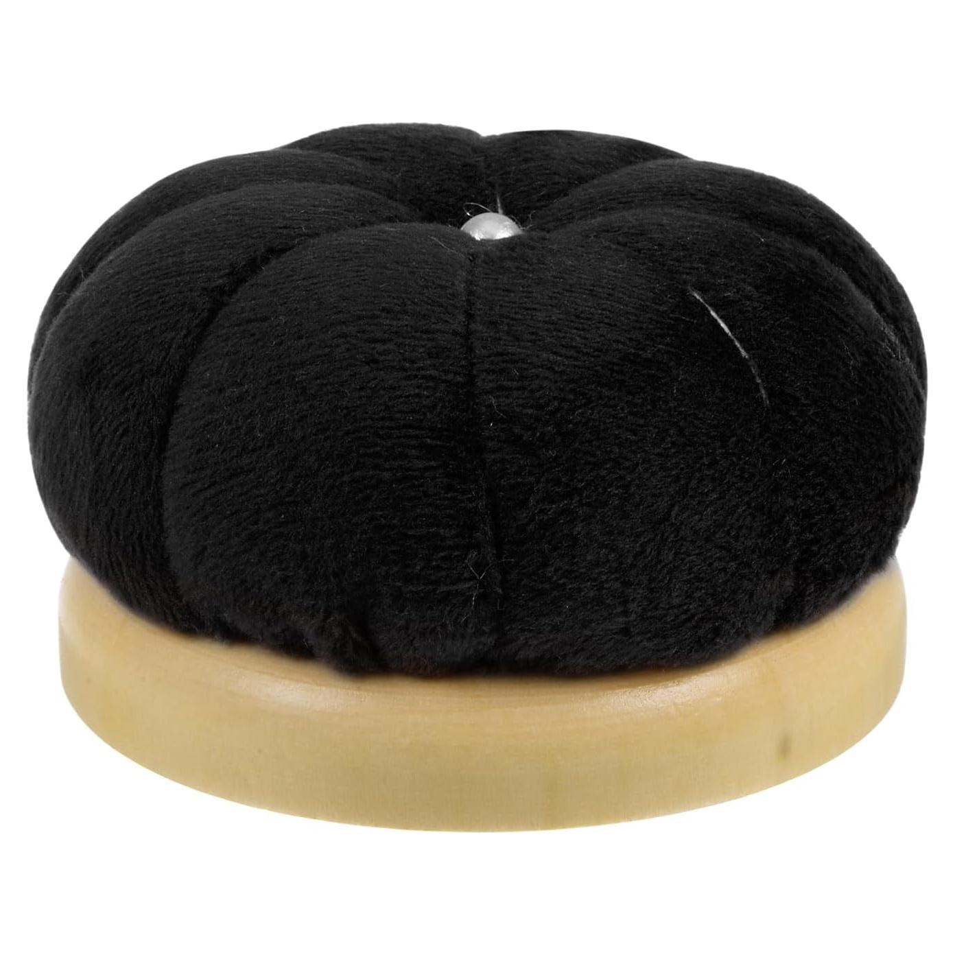 Base de Madera HARFINGTON Almohadilla para Agujas Negra 7cm