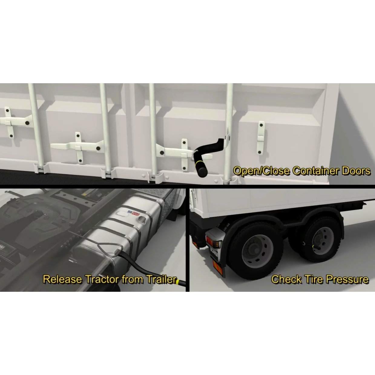 Herramienta de Seguridad Opnbar 3 en 1 para Camioneros - Paquete de 4