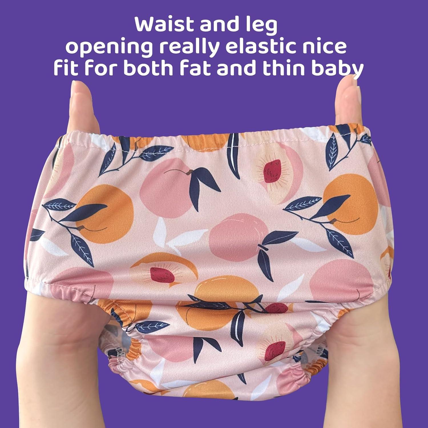 Cubiertas de Pañales Reutilizables SMULPOOTI 1T para Bebés