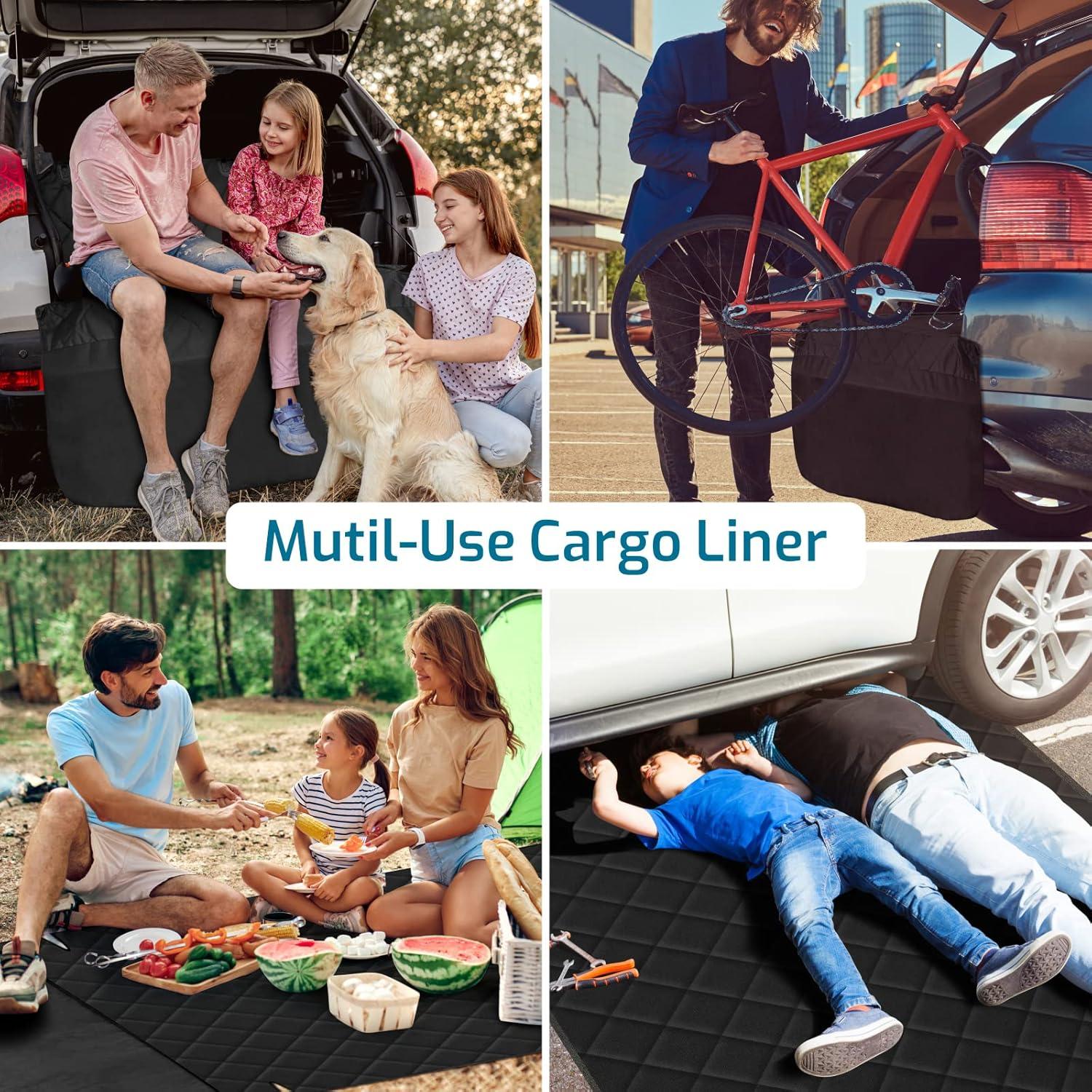 Forro de Carga para Perros Veckle XL Impermeable Negro