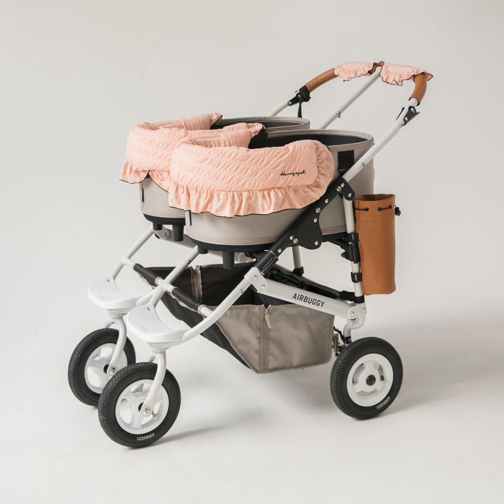 Cubierta de Carrito para Mascotas Harryspet Rosa Coral