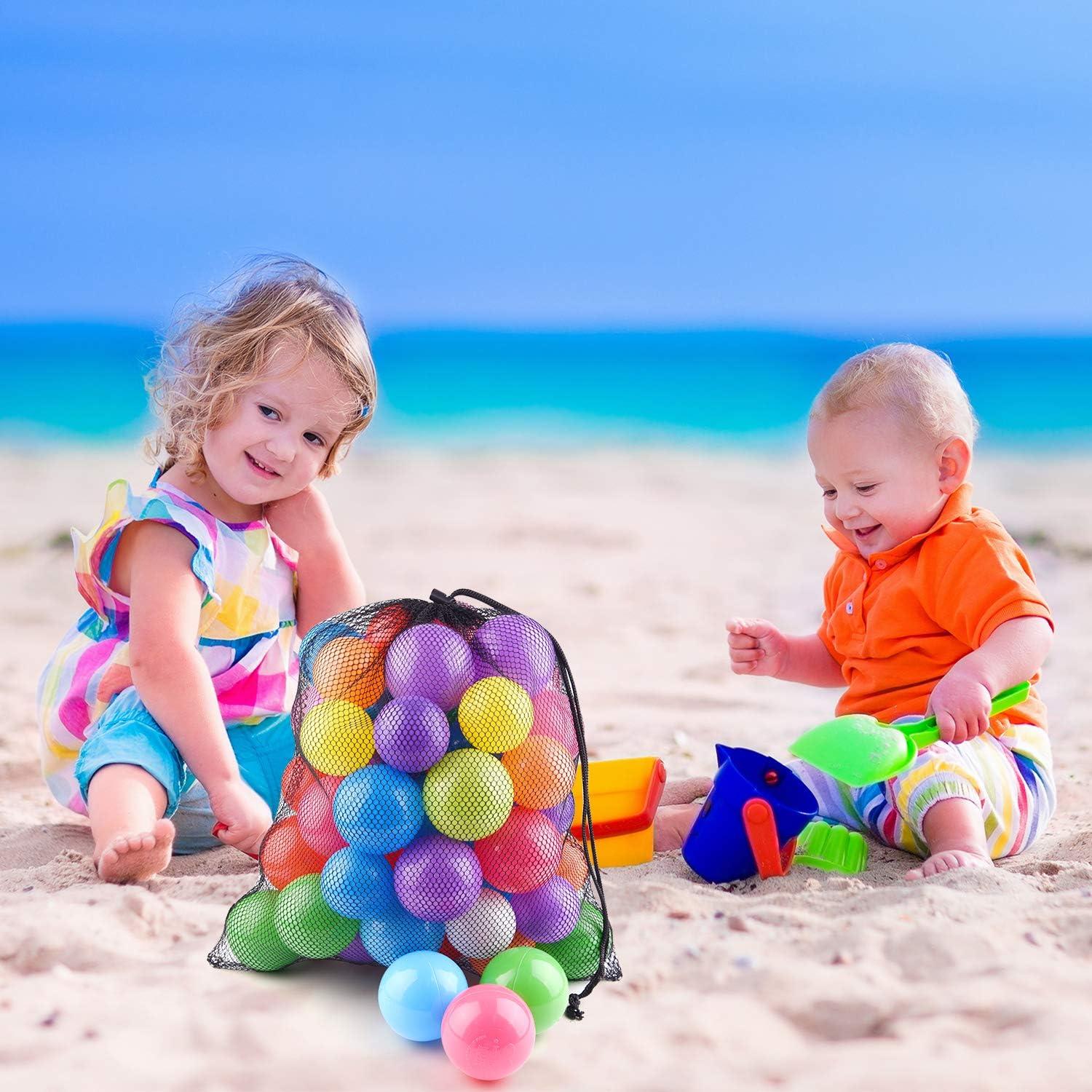 KUUQA 10 Bolsas de Malla con Cierre para Lavandería y Deportes 34x40cm