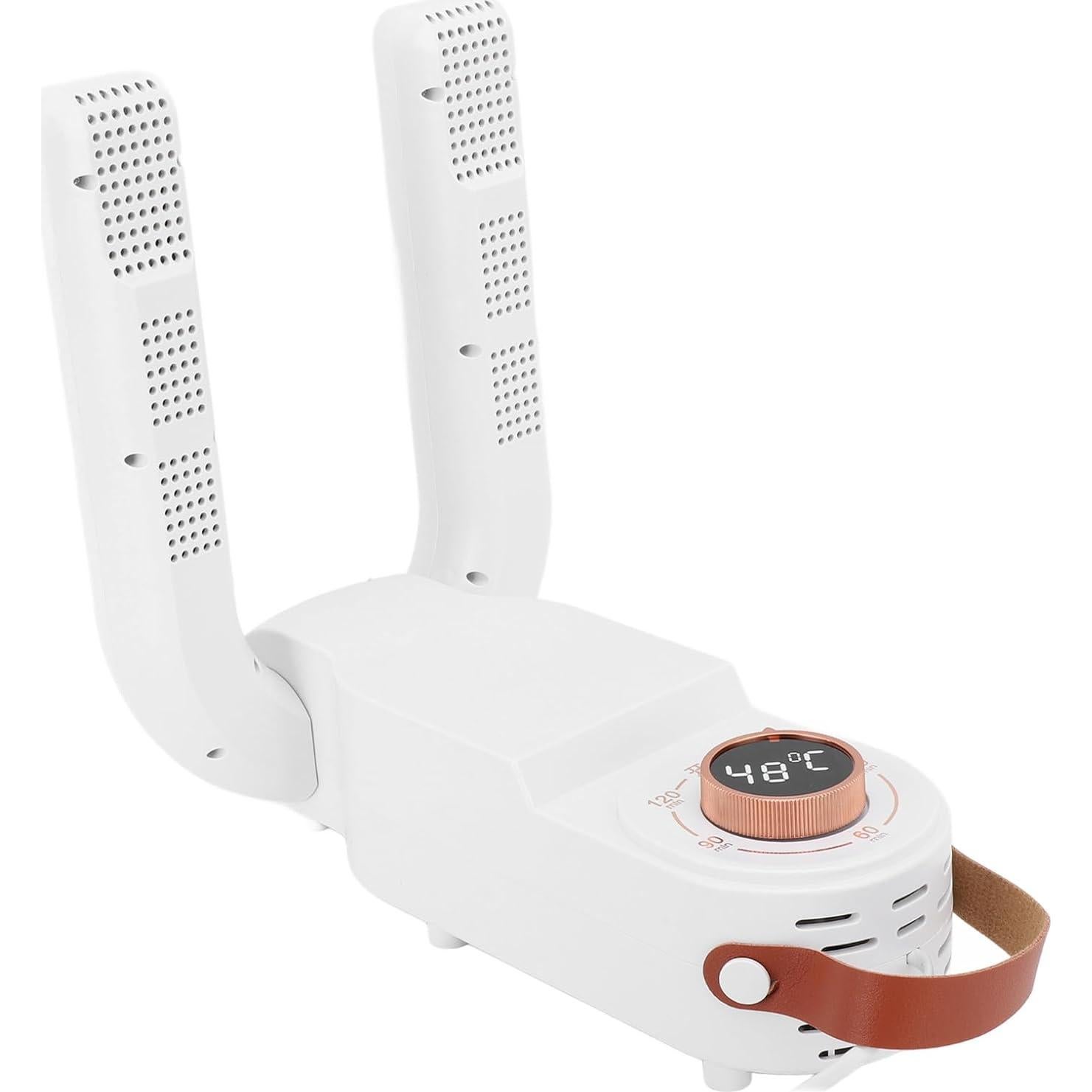 Secador de Zapatos Eléctrico Jauarta con Temporizador y Estante Plegable