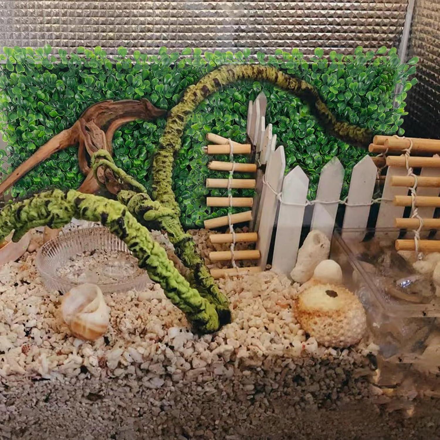 Alfombra de Césped Falsa Rainmae para Acuarios 25x25 cm