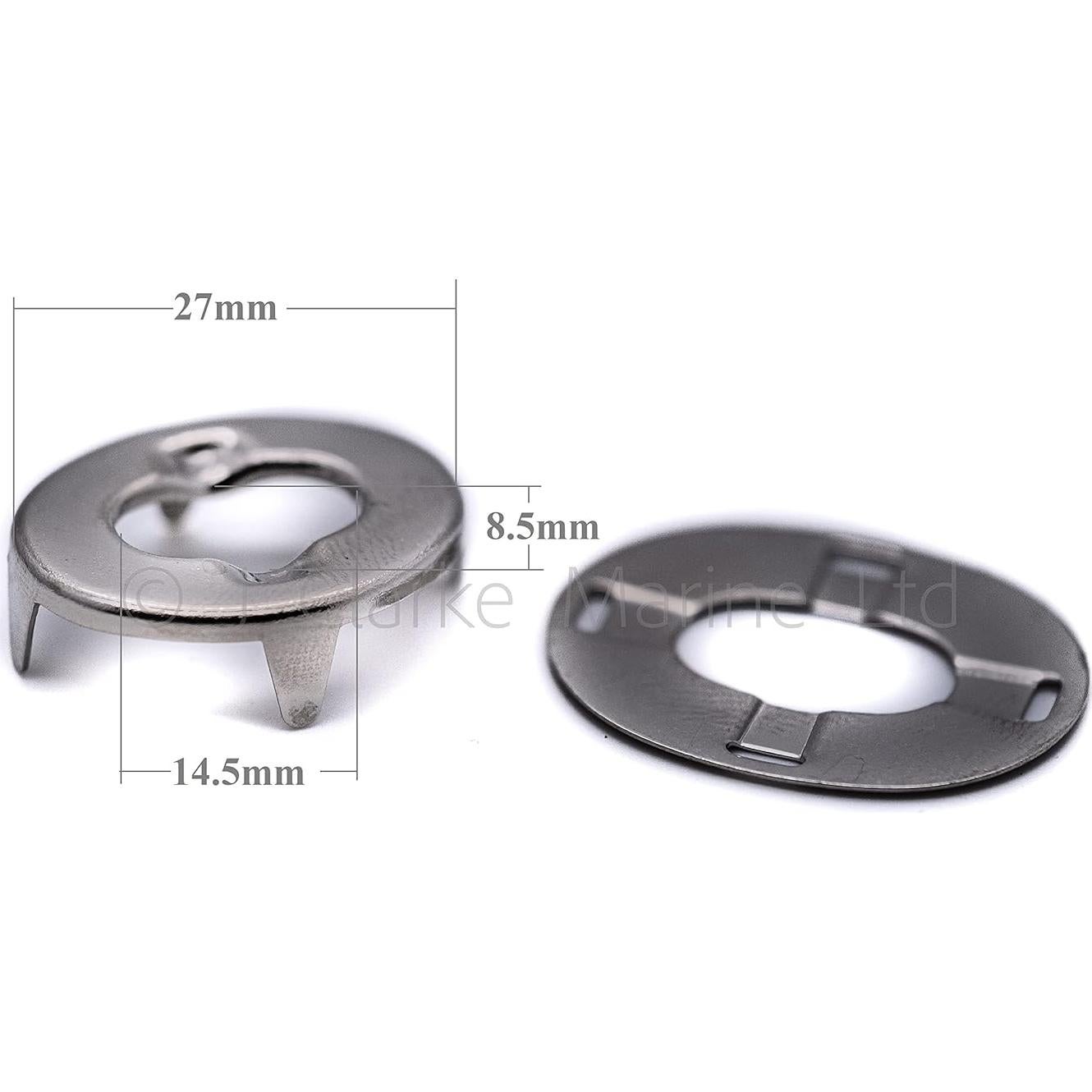 Kit de Sujetadores de Botón Giratorio J Clarke Marine 10 Unidades