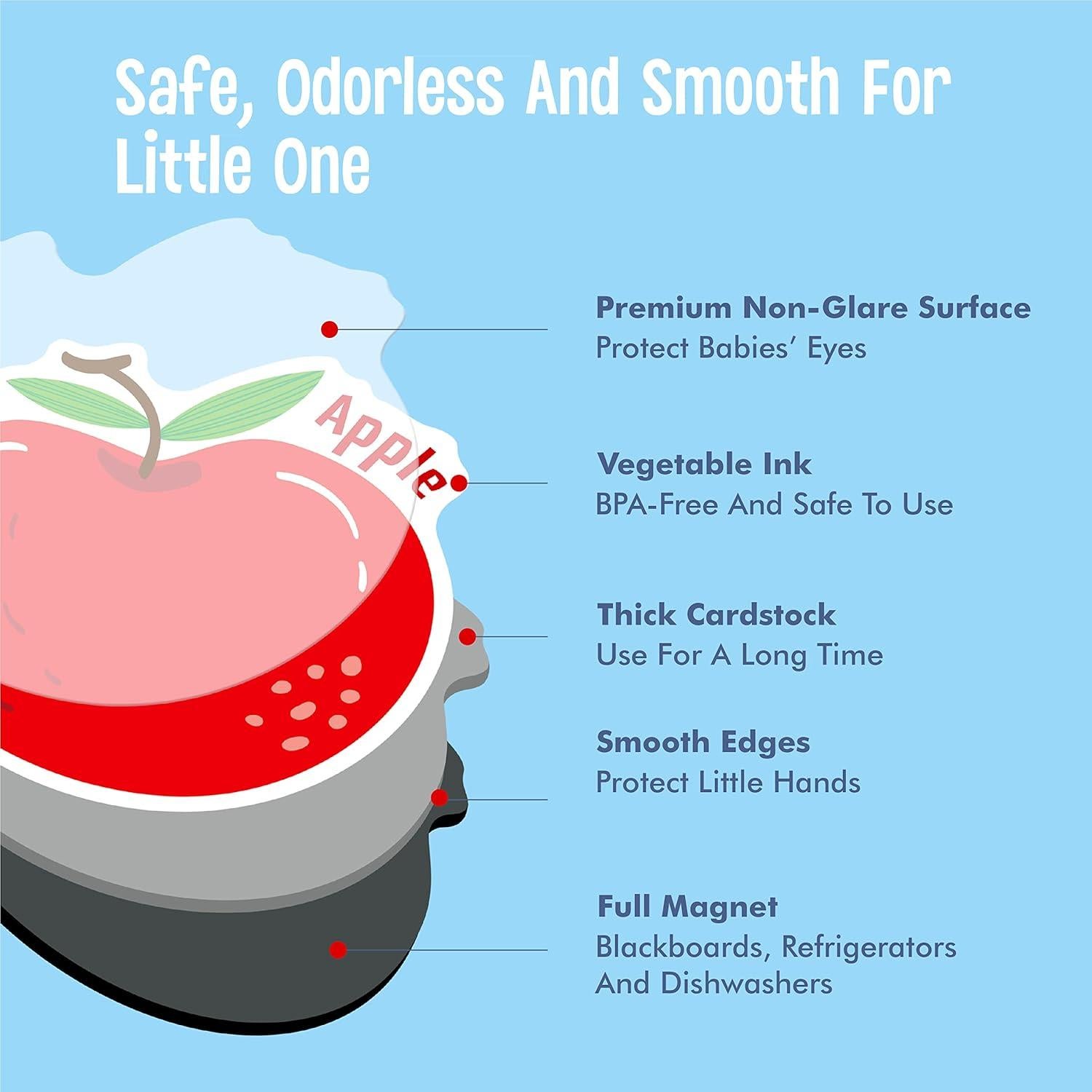 Letras Magnéticas Grandes SpriteGru 52 Piezas Educativas