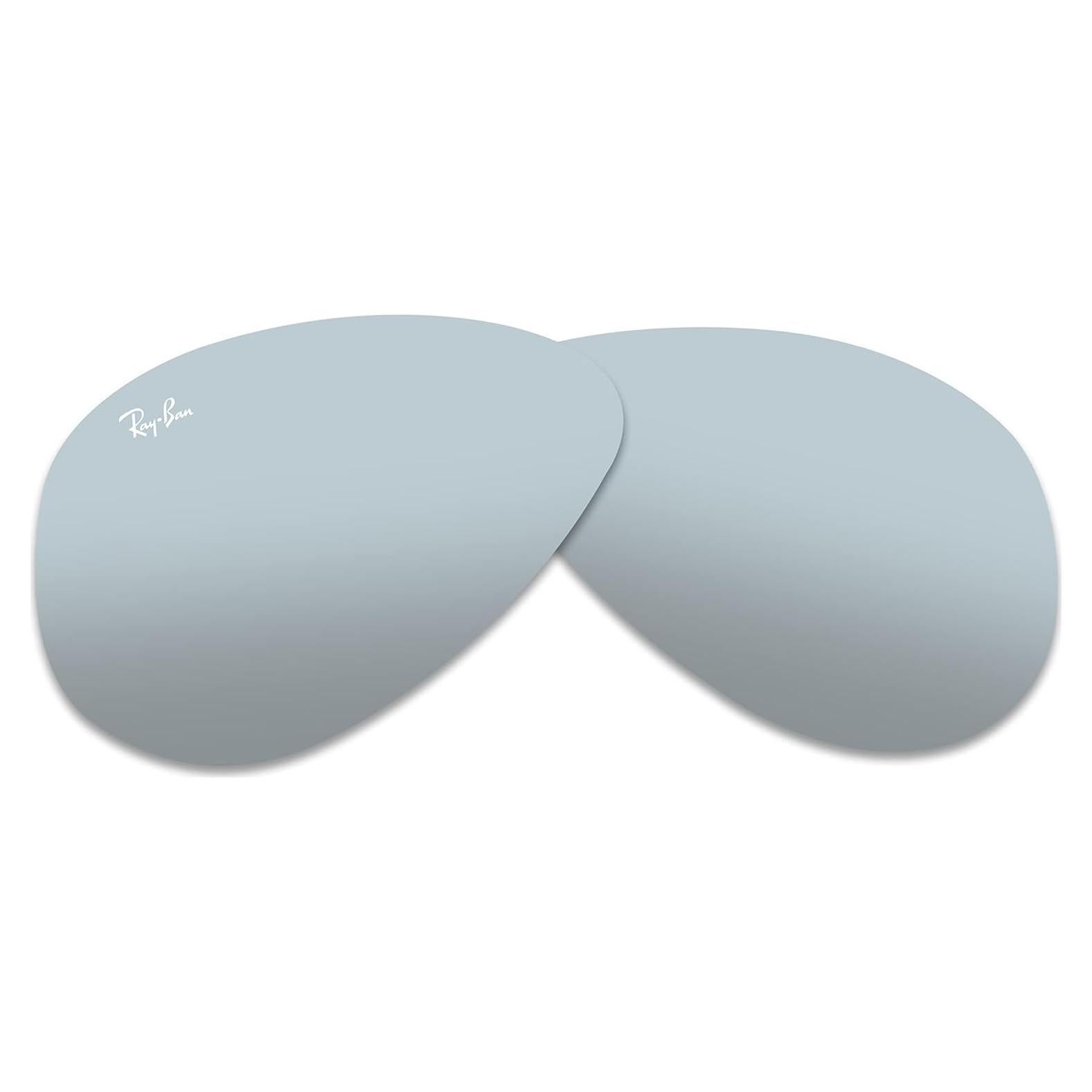 Lentes Ray-Ban RB3025 58mm Azul Bi-espejo + Kit Cuidado