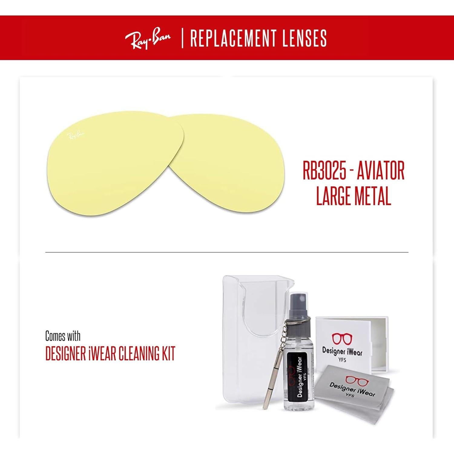 Lentes Ray-Ban RB3025 55mm Fotoquímicos + Kit de Cuidado