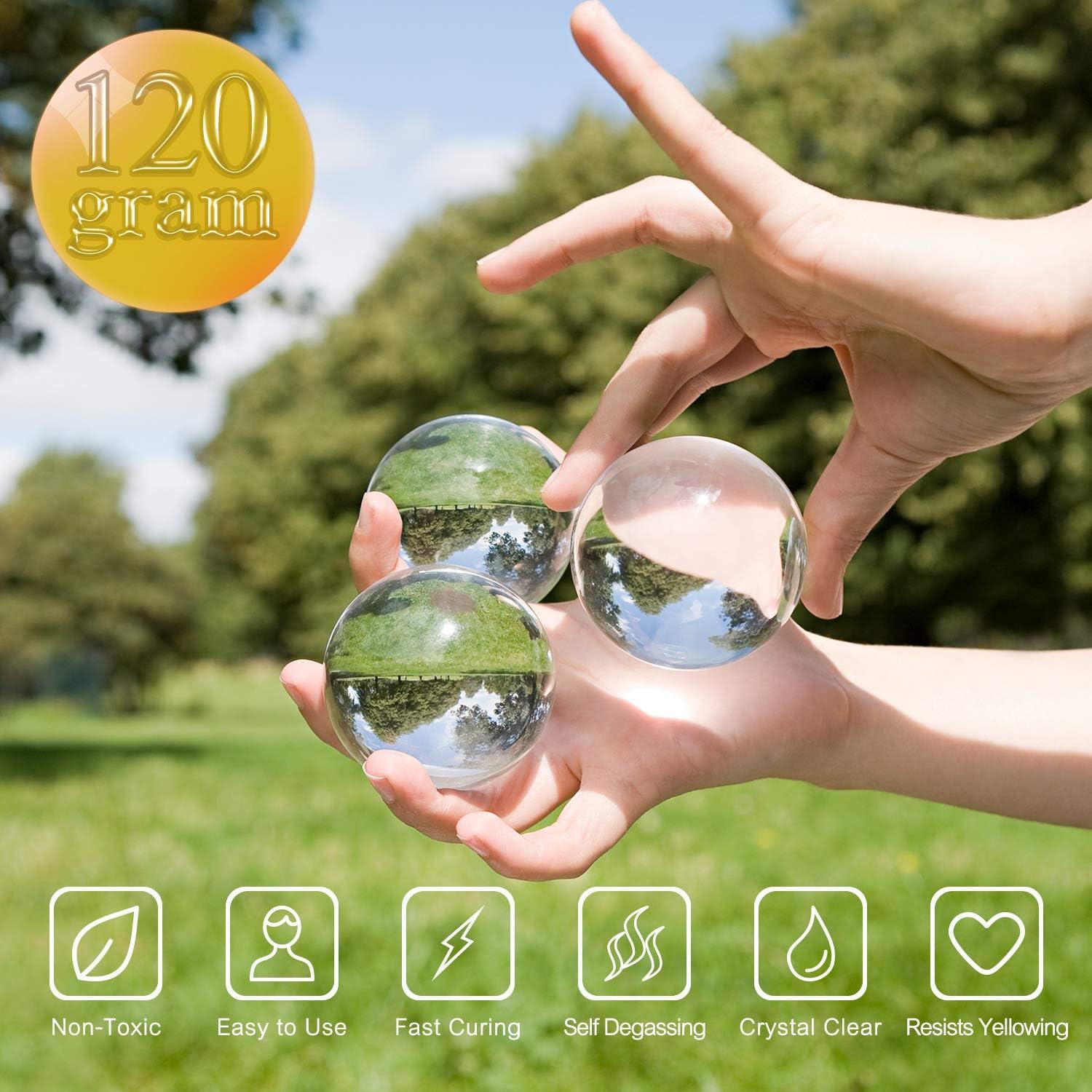 Resina UV Limino 120g Transparente para Joyería y Artesanías