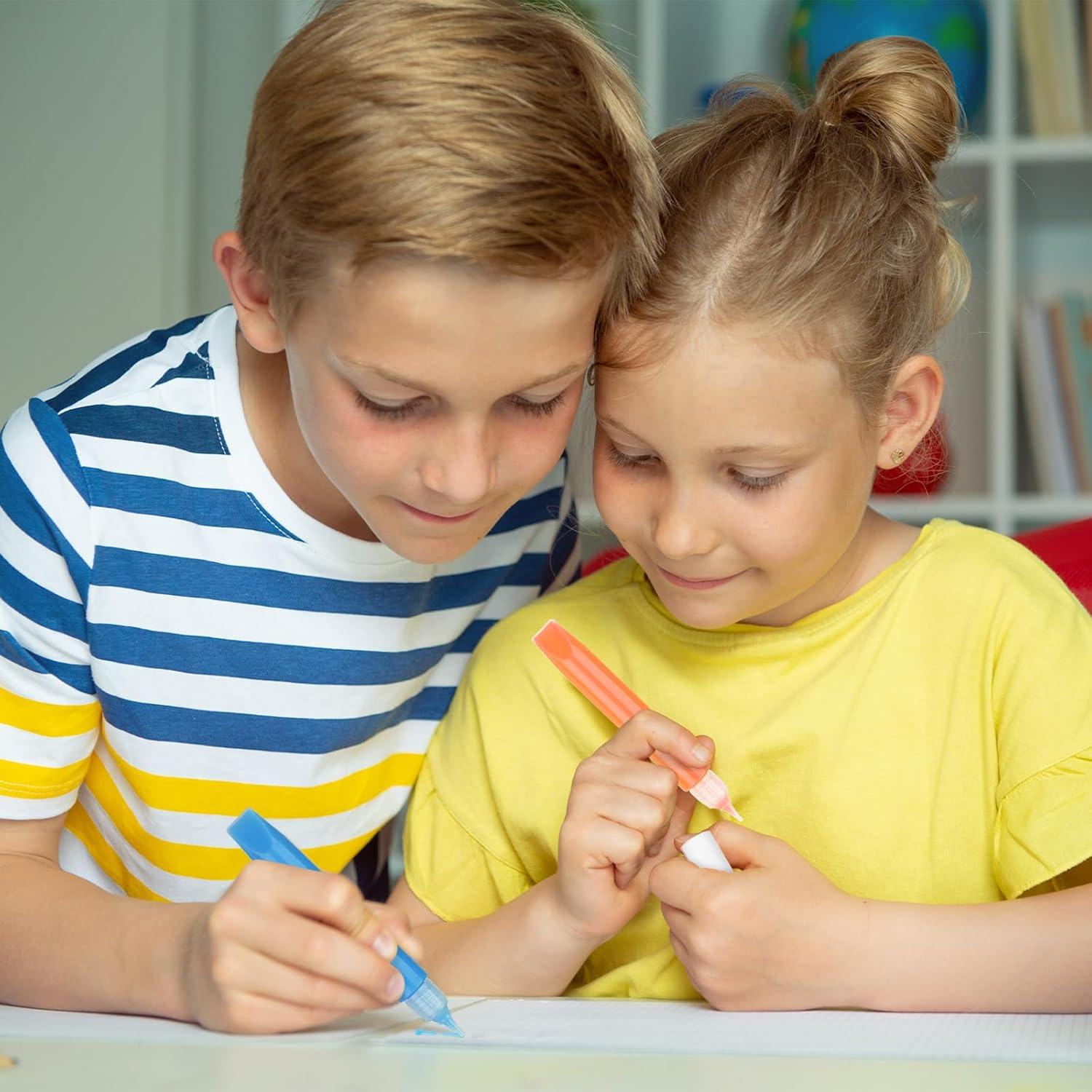 30 Marcadores de Pintura que Brilla en la Oscuridad 10ml