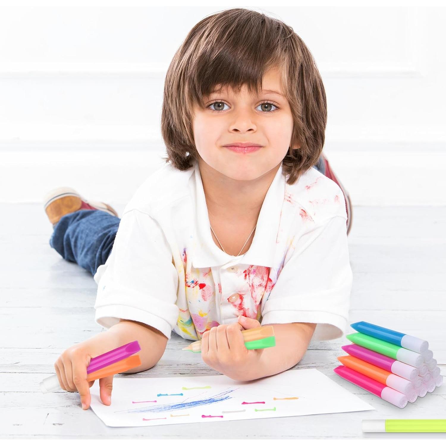 30 Marcadores de Pintura que Brilla en la Oscuridad 10ml