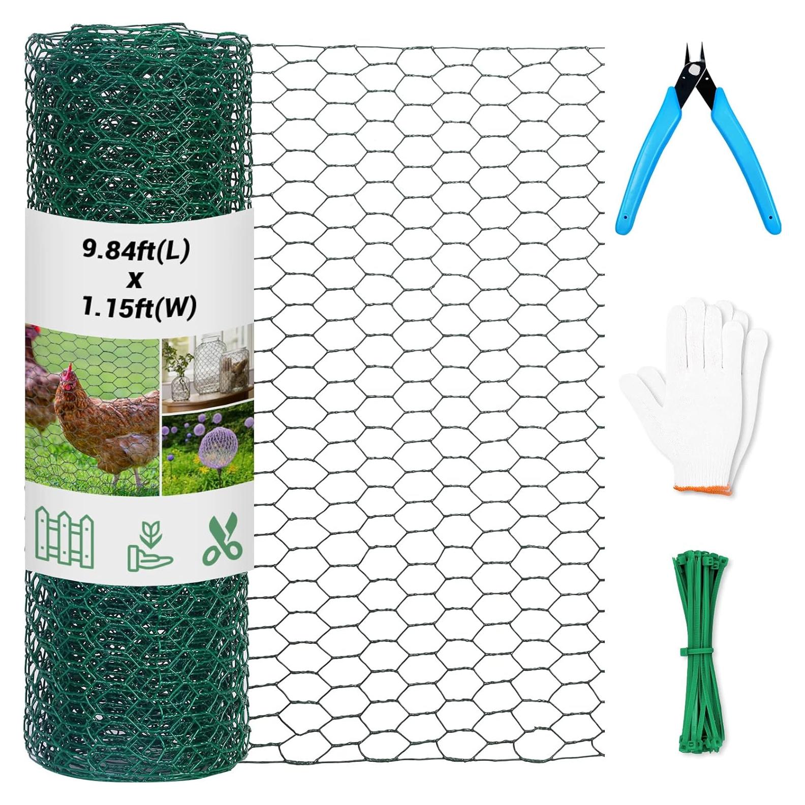 Malla de Alambre Galvanizada Lucomb 35x300 cm para Jardín