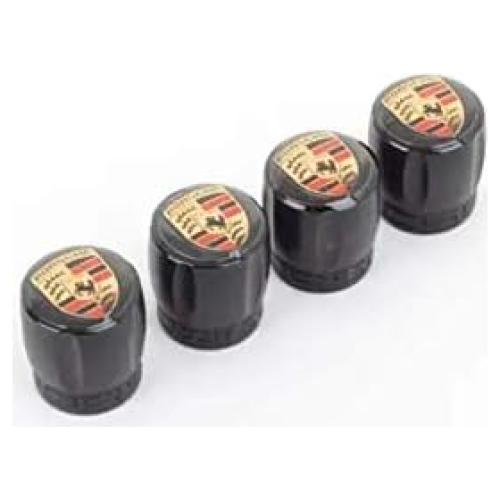 Tapones de Válvula de Aluminio Porsche para Automóviles