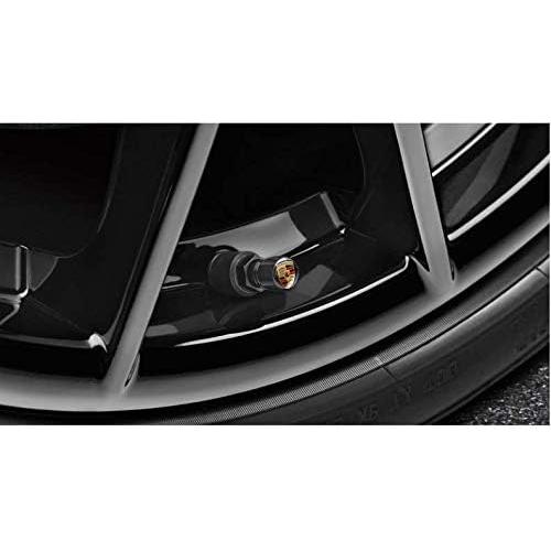 Tapones de Válvula de Aluminio Porsche para Automóviles
