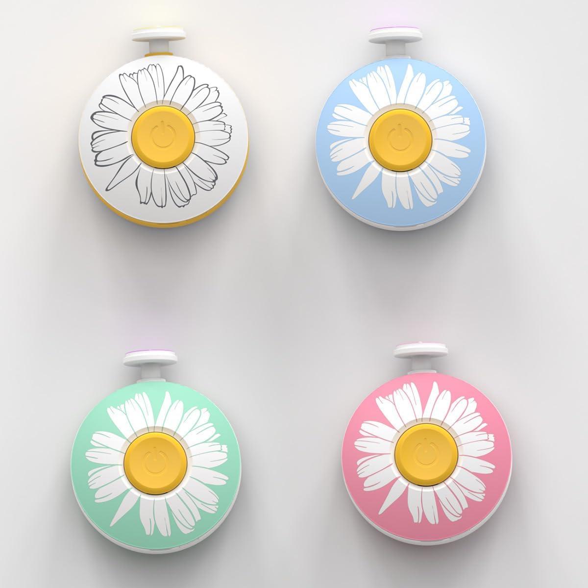 Cortador de Uñas Eléctrico GOSATYUM Recargable USB 6 Almohadillas