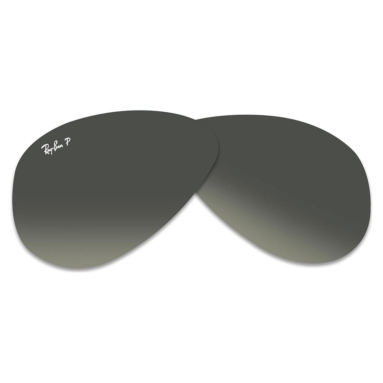 Lentes Ray-Ban Aviator RB3025 58mm Gris Espejo Polarizado