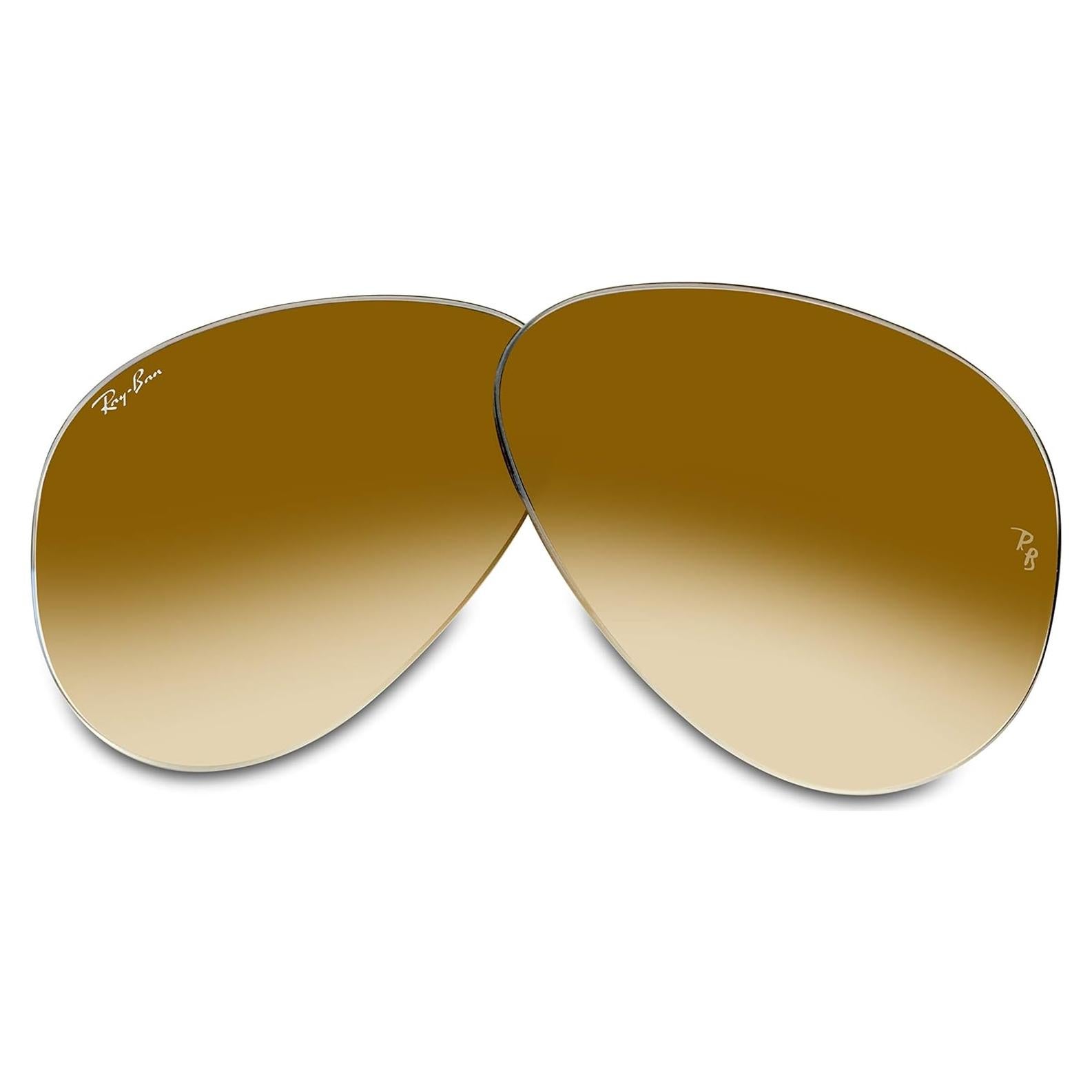 Lentes Ray-Ban Aviator RB3025 62mm Degradado Marrón