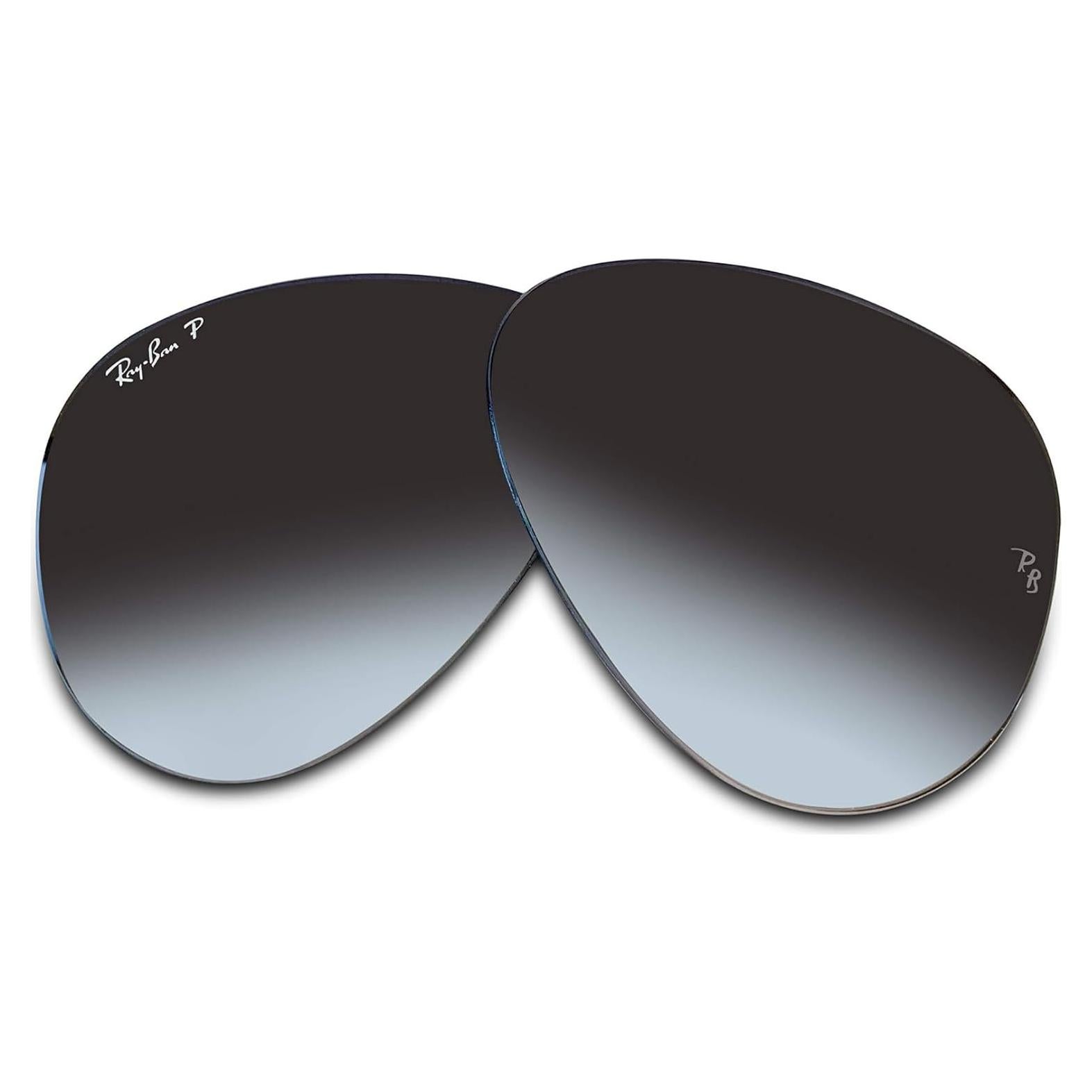 Lentes Ray-Ban Aviator RB3025 55mm Polarizados Azul
