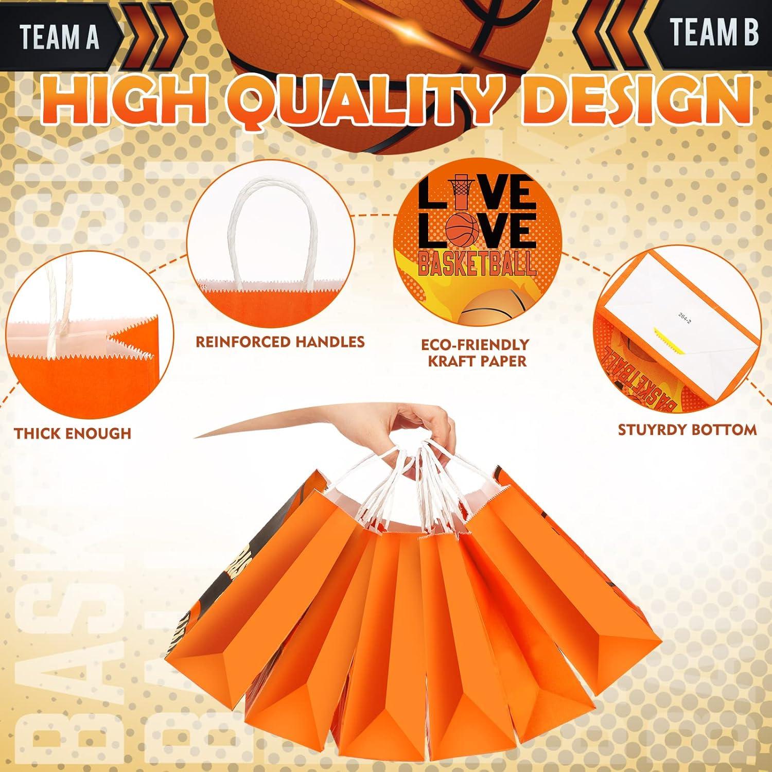 Bolsas de Regalo de Baloncesto Outus 24 Pcs 21x15x8 cm