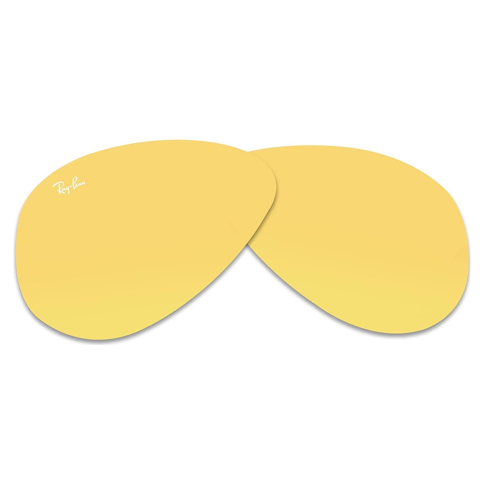 Lentes Ray-Ban RB3025 Aviator 58mm Amarillo + Kit Cuidado