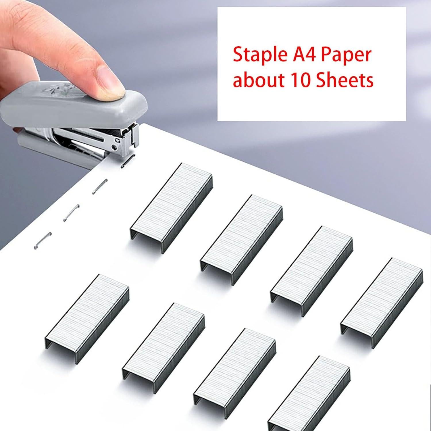 10000 Grapas Mini 10# Acero Inoxidable YIKANGHENG 1.02x0.51 cm