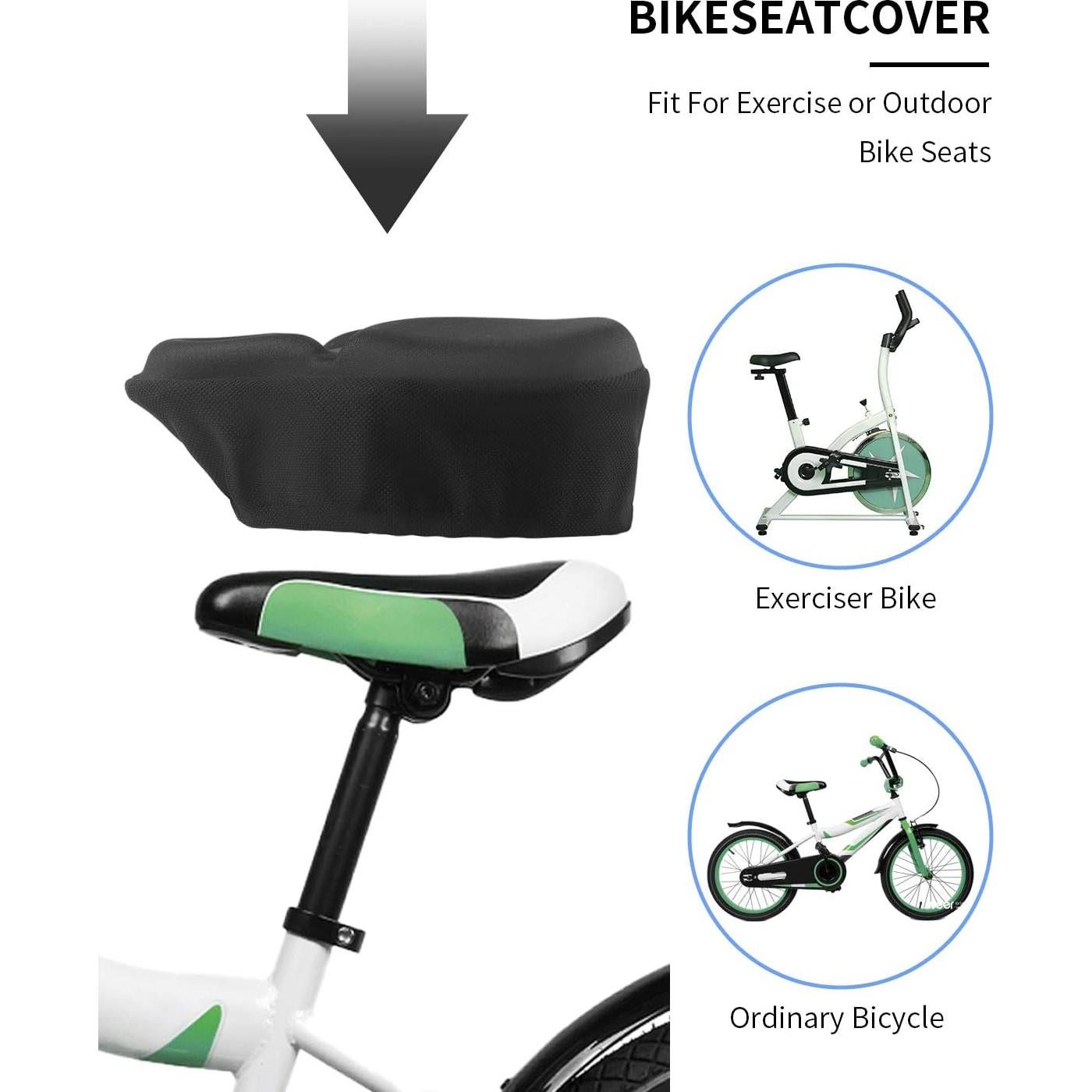 Funda de Asiento de Bicicleta MSDADA Gel Grande 29x26cm