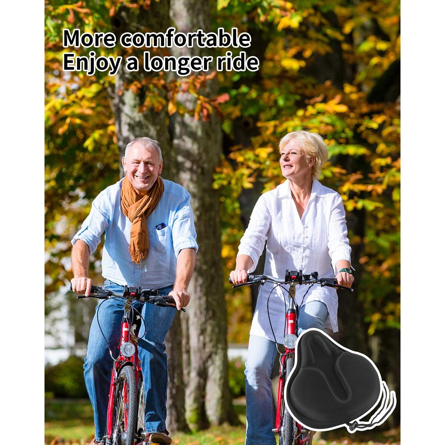 Funda de Asiento de Bicicleta MSDADA Gel Grande 29x26cm