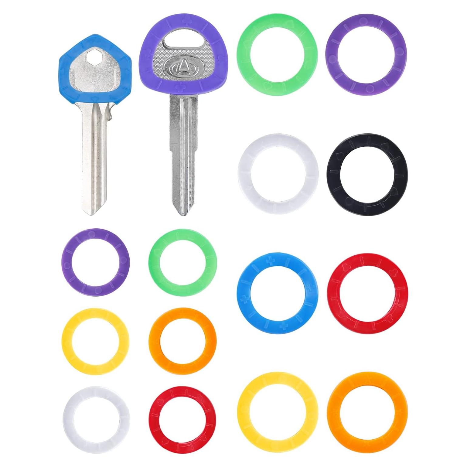 Tapas de Llave Redondas Uniclife 28 PCS 2.54 y 3.05 cm Colores