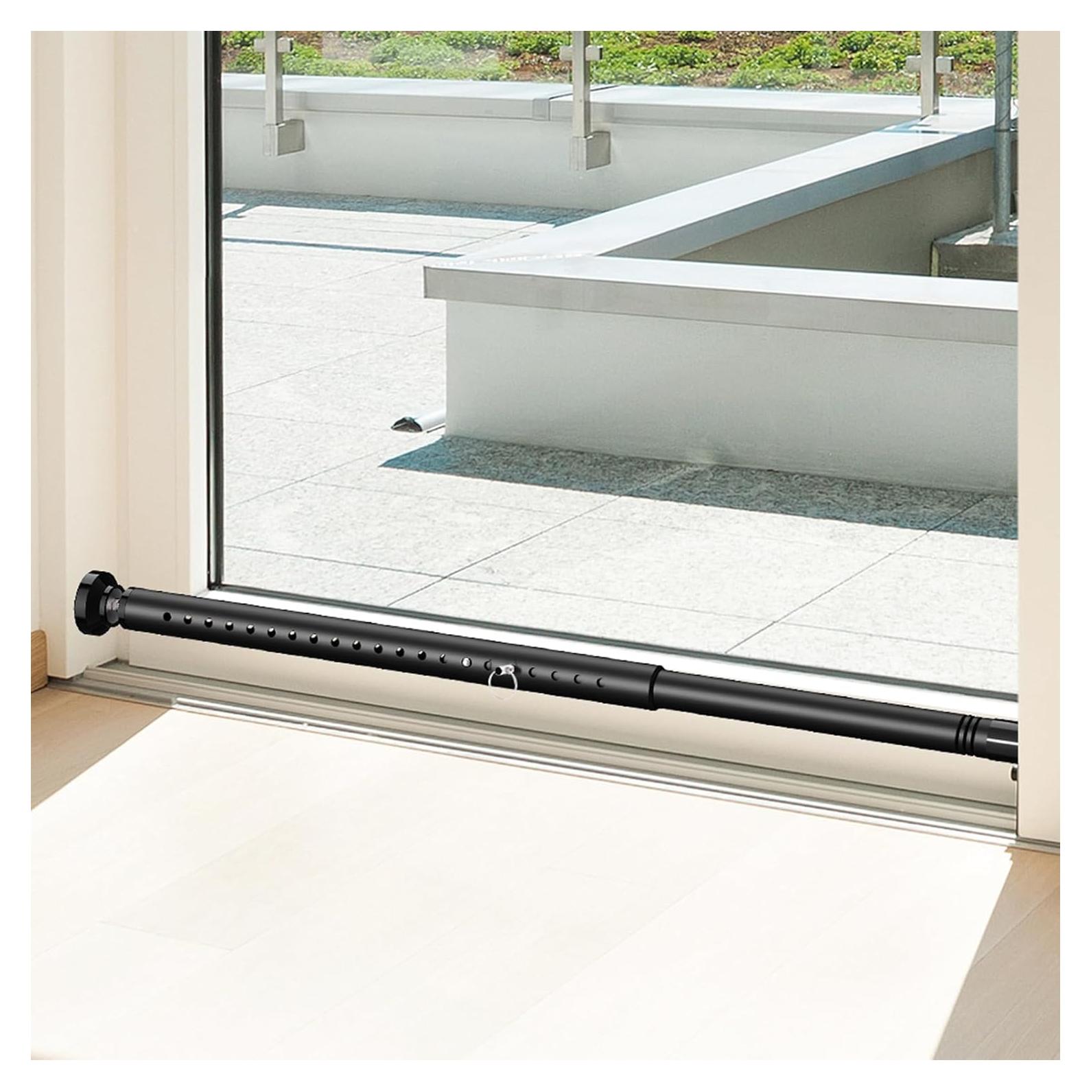 Barra de Seguridad Ajustable Abiglifty para Puertas y Ventanas 43-127 cm
