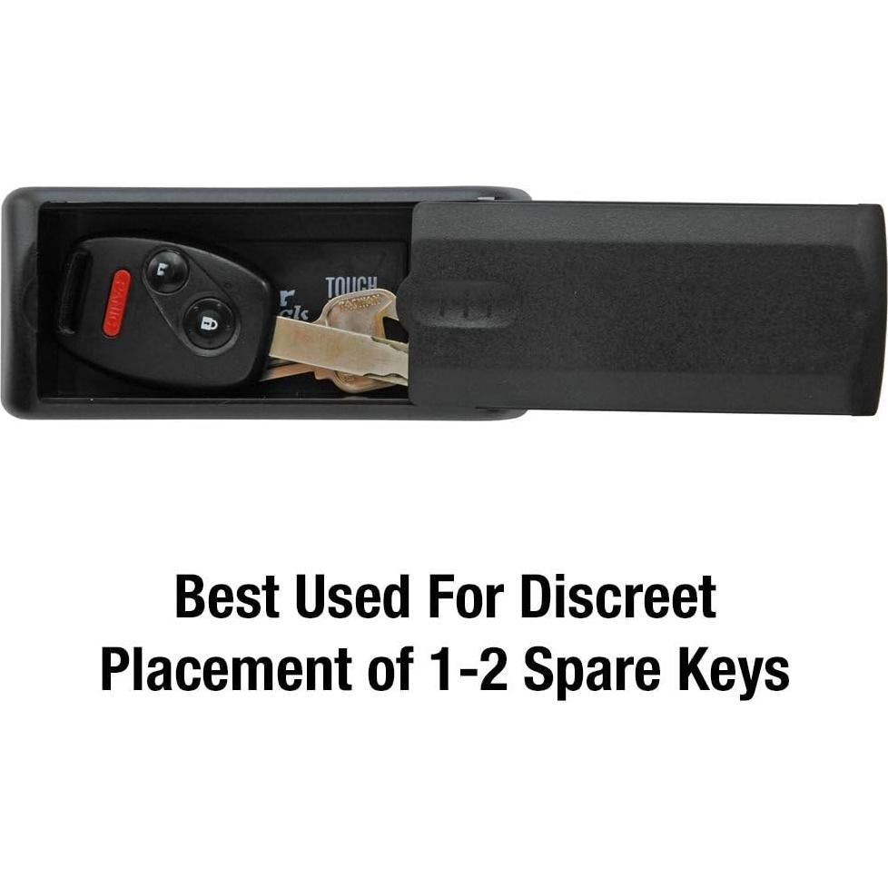 Soporte Magnético para Llaves Master Lock 207D, Negro, 1-2 Llaves