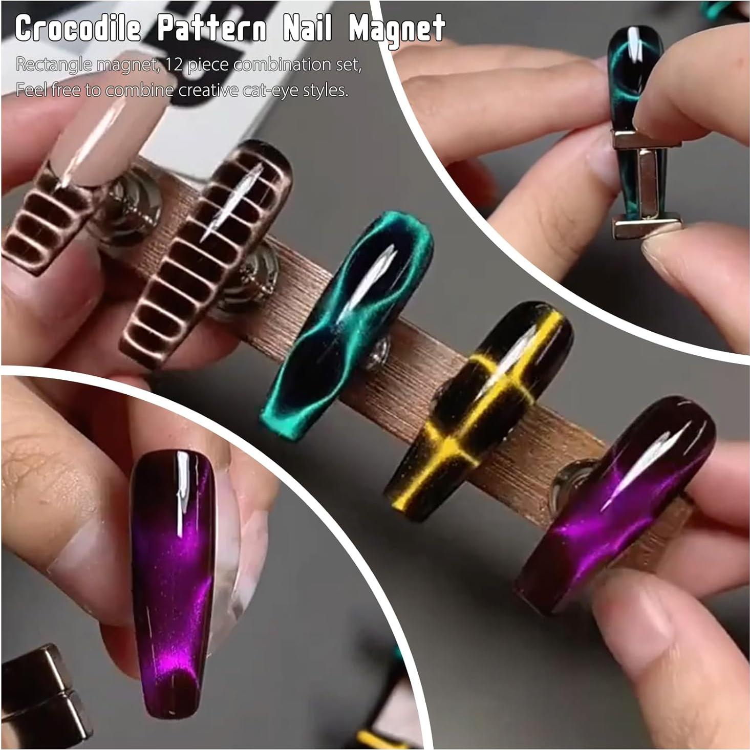 70pcs Imanes Ojo de Gato XingRong para Arte de Uñas