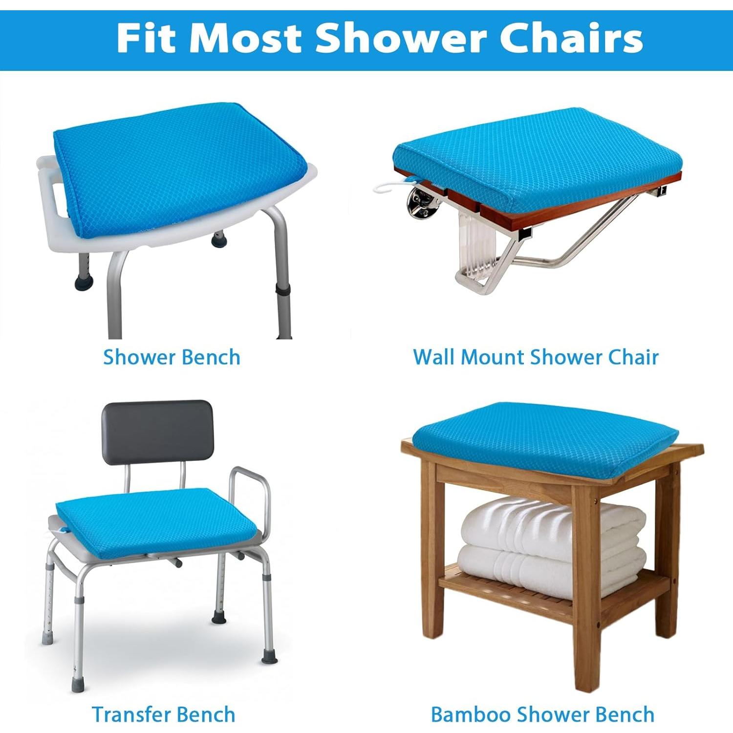 Cojín para Silla de Ducha AEROiVi SCC01 Antideslizante 40x30cm