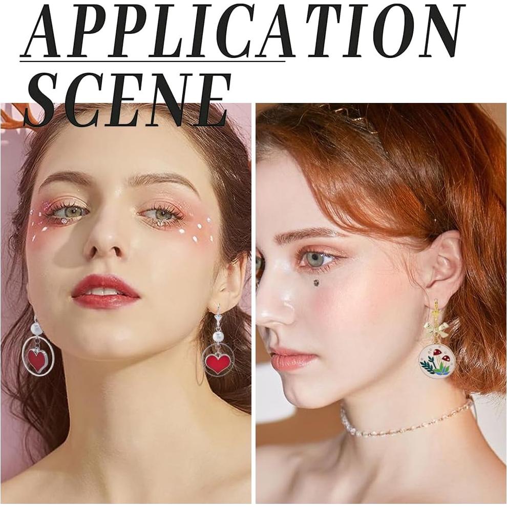 Ganchos de Pendientes Leverback SUNNYCLUE 100 Pcs Latón