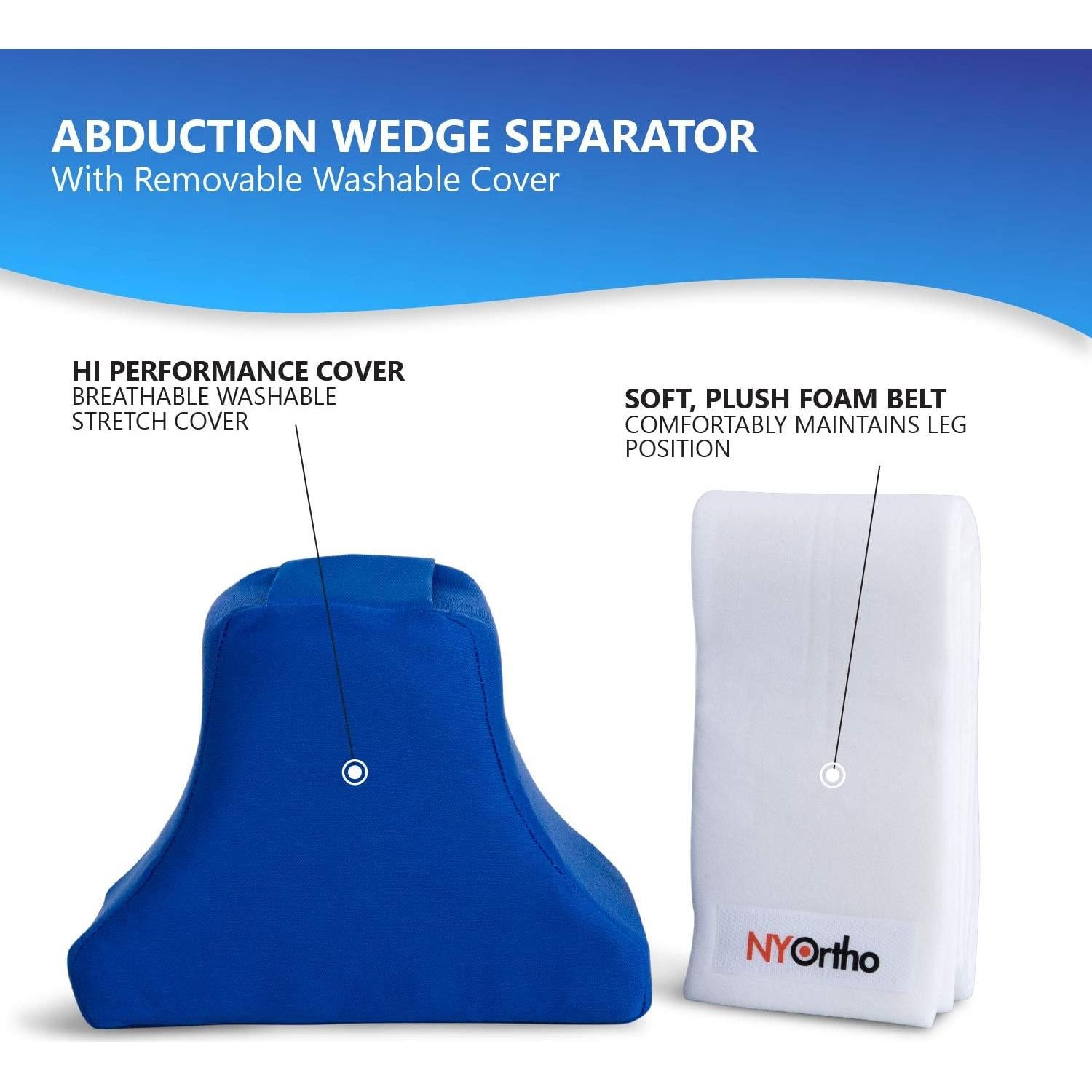 Separador de Rodilla en Cuña NYOrtho - Almohada Ortopédica 10 cm