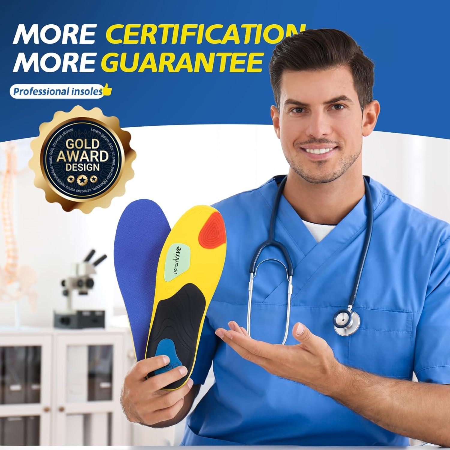 Plantillas Deportivas TANSTC para Fascitis Plantar y Pies Planos