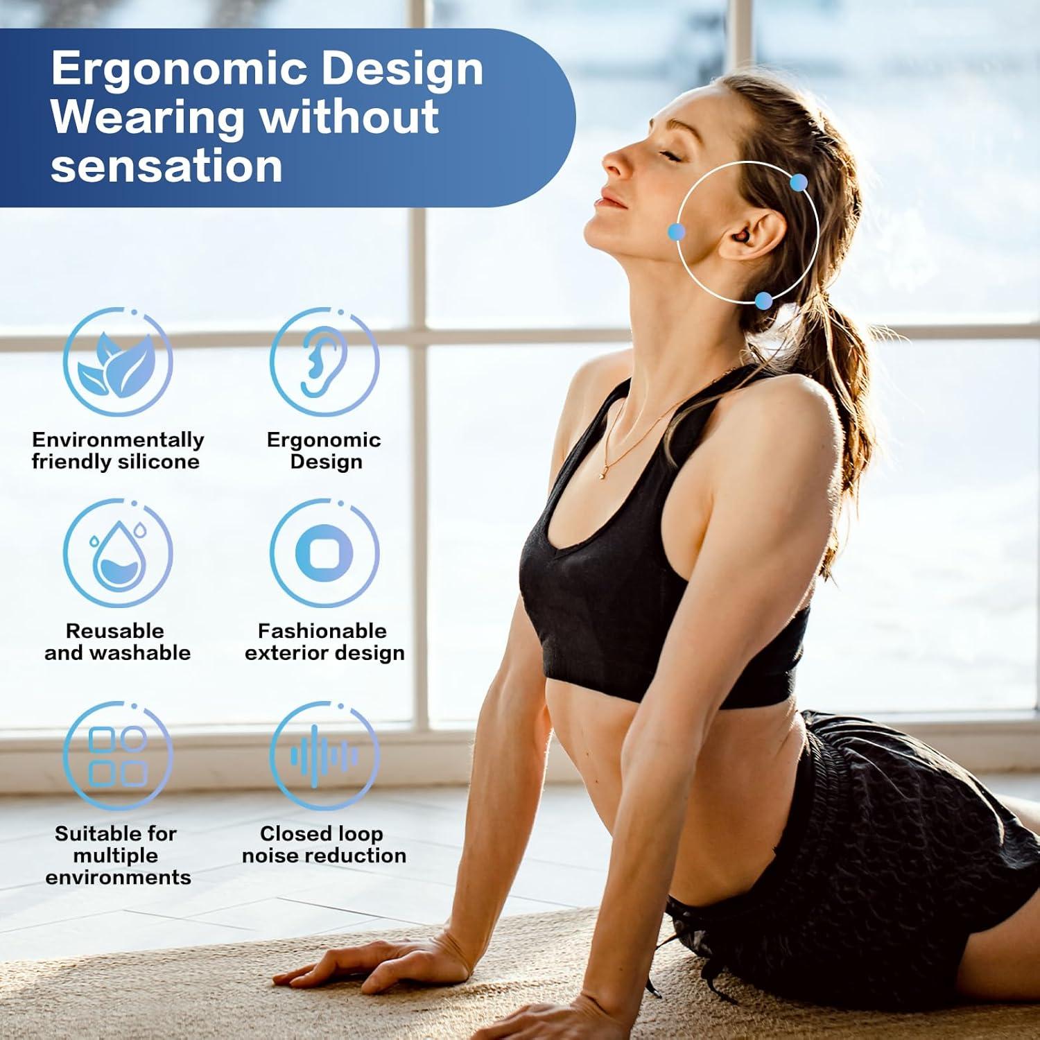 Tapones para oídos Artevive con reducción de ruido 27 dB